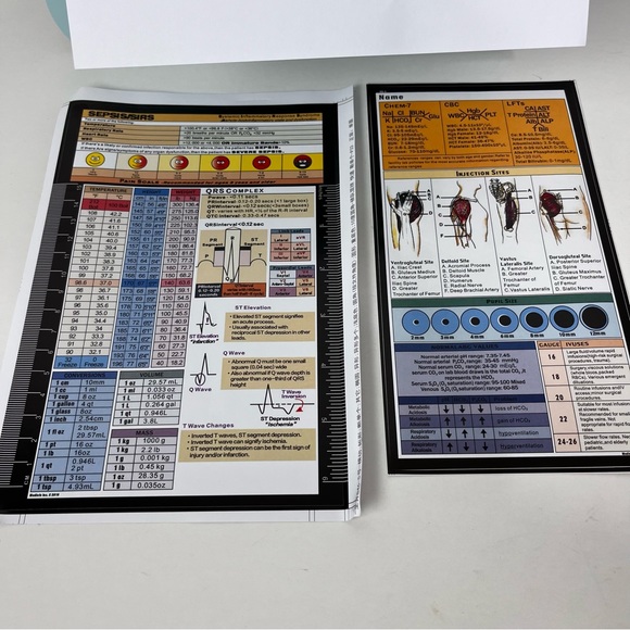 Folding Clipboard | Doctor| Nursing Foldable Clipboard Storage New - Picture 10 of 12